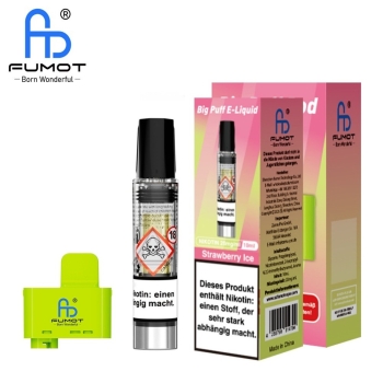 Fumot RandM Tornado Big Puff - Strawberry Ice - Pods 20mg